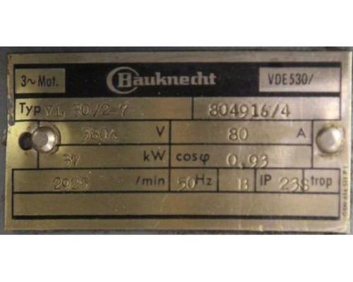 Elektromotor 37 kW 2925 U/min von Bauknecht – YL30/2-7 - Bild 4