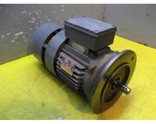 Elektromotor 0,55/0,75 kW 945/1410 U/min von COEL – HF90LB4/6 - Bild 2