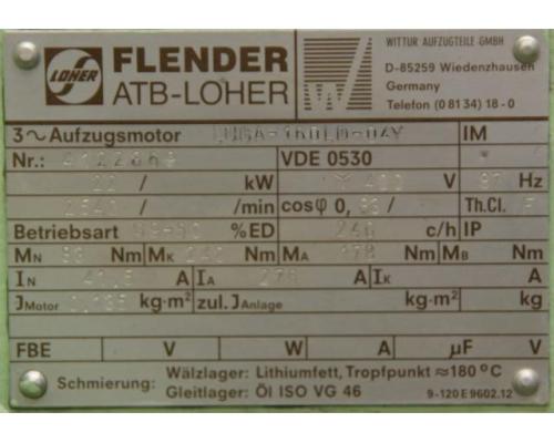 Getriebemotor 22 kW 59,4 U/min von Flender – LUGA-160LD-04Y - Bild 6