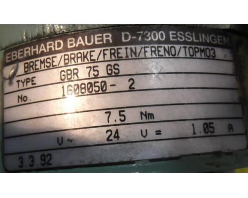 Getriebemotor 0,37 kW 104 U/min 60Hz von BAUER – G12-20/DK74-178W-AS/M - Bild 9