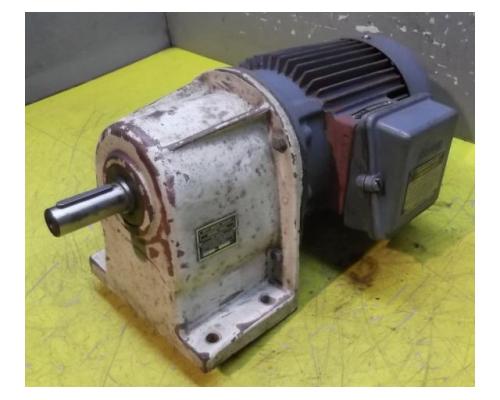 Getriebemotor 0,55/0,75 kW 112/224 U/min von Bauer – DKP8420V/200L - Bild 1