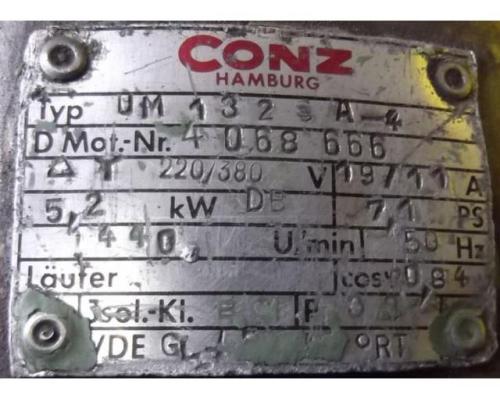 Elektromotor 5,2 kW 1440 U/min von Conz – UM132SA-4 - Bild 4