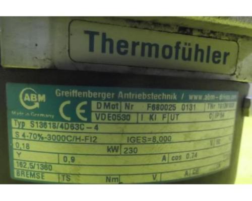 Getriebemotor 0,18 kW 162,5 U/min von Greiffenberger – S13618/4D63C-4 - Bild 4