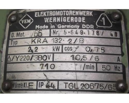 Elektromotor 2,2 kW 710 U/min von VEM – KRA 1322/8 - Bild 4