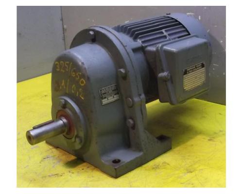 Getriebemotor 0,075/0,15 kW 325/650 U/min von Bauer – DKP8842E/200 - Bild 1