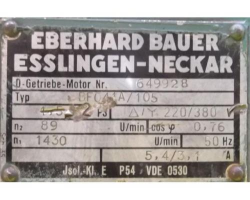 Getriebemotor 1,1 kW 89 U/min von Bauer – DF041A/105 - Bild 4