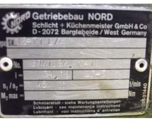 Getriebemotor 0,37 kW 45 U/min von Nord – SK71L/4 - Bild 4