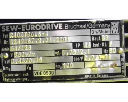 Getriebemotor 0,48/0,75 kW 84/128 U/min von SEW Eurodrive – R40DT90L6-4 - Bild 5