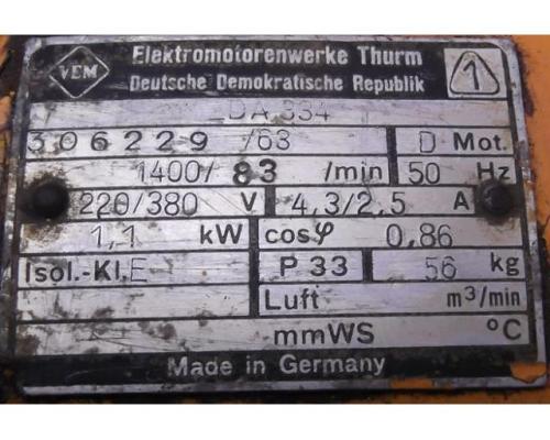 Getriebemotor 1,1 kW 83 U/min von VEM – unbekannt - Bild 4