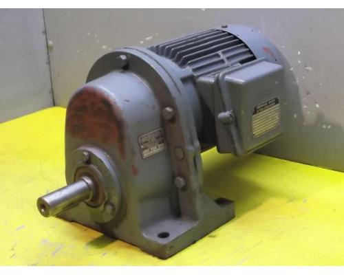 Getriebemotor 0,075/0,15 kW 325/650 U/min von Bauer – DKP8842E/200 - Bild 1