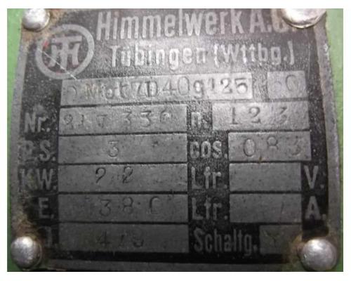 Getriebemotor 2,2 kW 123 U/min von Himmelwerk – ZD40g125 - Bild 4