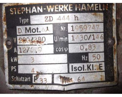 Getriebemotor 3 kW 146 U/min von Stephan Werke – ZD444h - Bild 4