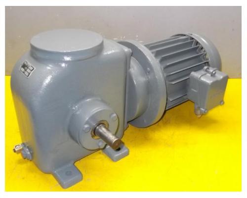 Getriebemotor 1,5 kW 200 U/min von Siemens Schuckert – B3 Winkel - Bild 1