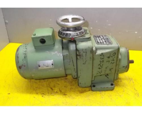 regelbarer Getriebemotor 0,12 kW 27-135 U/min von Prym – L3-U6/2-B3 - Bild 4