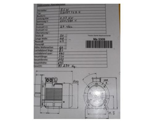 Getriebemotor 0,37 kW 27 U/min von SEW EURODRIVE – S30DT71D-4 - Bild 14