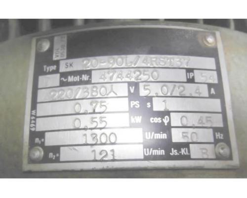 Getriebemotor 0,55 kW 121 U/min von Nord – SK20-90L/4 RST37 - Bild 13