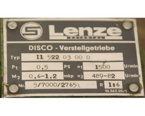 regelbarer Getriebemotor 0,37 kW 82-489 U/min von Stephan Lenze – 11 522 03 00 0 - Bild 6