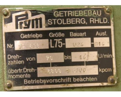 regelbarer Getriebemotor 4 kW 14-70 U/min von Prym – L75-U24-B14 - Bild 9