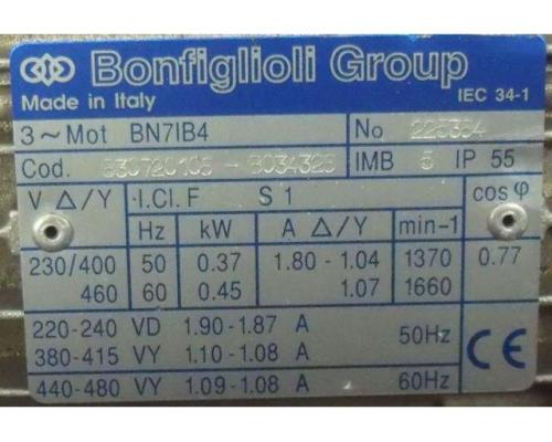 Getriebemotor 0,37 kW 52 U/min von Bonfiglioli – BN7/B4 - Bild 6