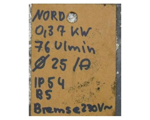 Getriebemotor 0,37 kW 76 U/min von Nord – VDE 0530 IEC 71 - Bild 7