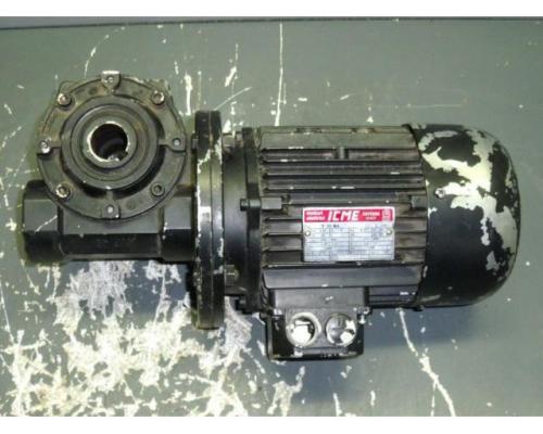 Getriebemotor 0,37 kW 98 U/min von ICME – T71B4 - Bild 1