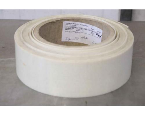 Förderbandgurt Breite 80 mm von Forbo Siegling – E 3/1 E27E2 MT/GL-C-TT Transparent - Bild 3