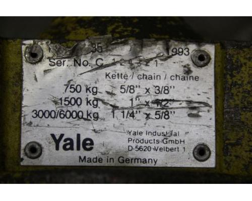 Hebel-Kettenzug 0,75 to von Yale – Kettenlänge 1,7 m - Bild 5