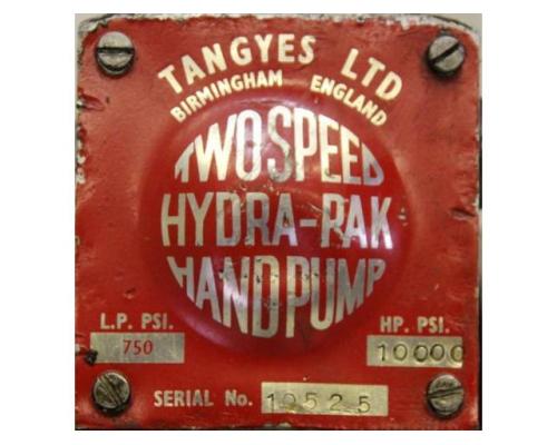Handhydraulikpumpe mit Zylinder von Tangyes – 100 Tonnen - Bild 6