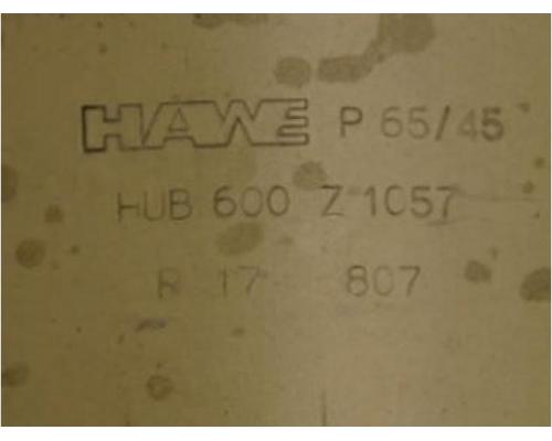Hydraulikzylinder von Hawe – Hub 600 mm Kolben Ø 65 mm - Bild 8