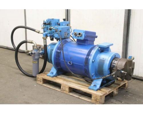 Hydraulikaggregat 75 kW 250 bar Doppelpumpe von Voith Loher – IPC5-40 IPC6-30 KNGA250SB-04Z - Bild 1