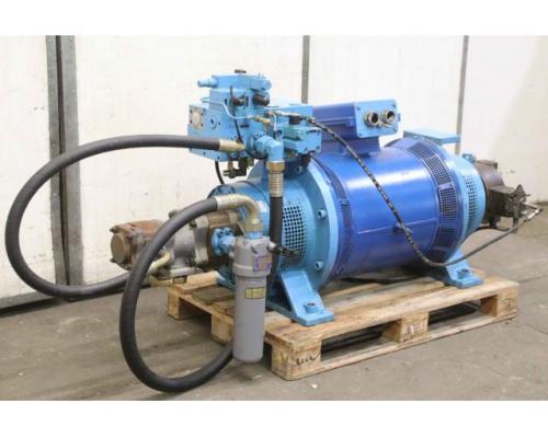 Hydraulikaggregat 75 kW 250 bar Doppelpumpe von Voith Loher – IPC5-40 IPC6-30 KNGA250SB-04Z - Bild 2