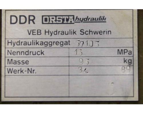 Hydraulikaggregat 2x 0,55 kW 1360 U/min von Orsta – 12l / 200 bar - Bild 4