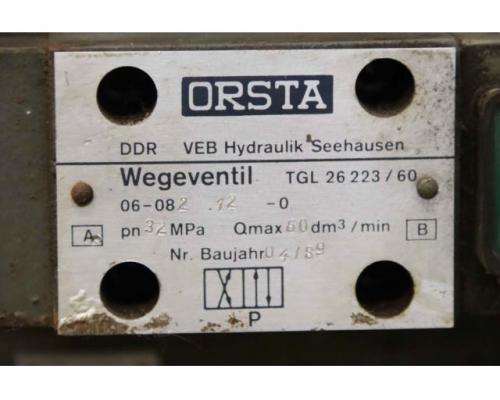 Hydraulikaggregat 2x 0,55 kW 1360 U/min von Orsta – 12l / 200 bar - Bild 9