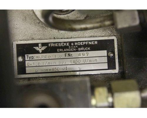 Hydraulikaggregat 1,1 kW/1400 U/min von Frieseke & Hoepfner – MKPR 6/1,6 450 bar - Bild 5