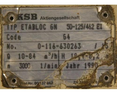 Kreiselpumpe von KSB – ETABLOC-GN50-125/462 EI - Bild 5