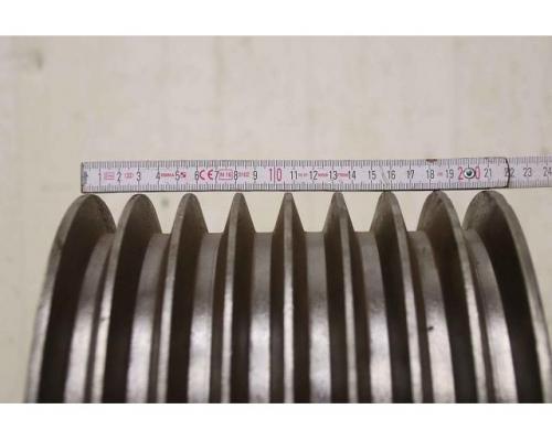 Keilriemenscheibe 8-rillig von Guss – SPC 300-8 (22 mm) - Bild 5