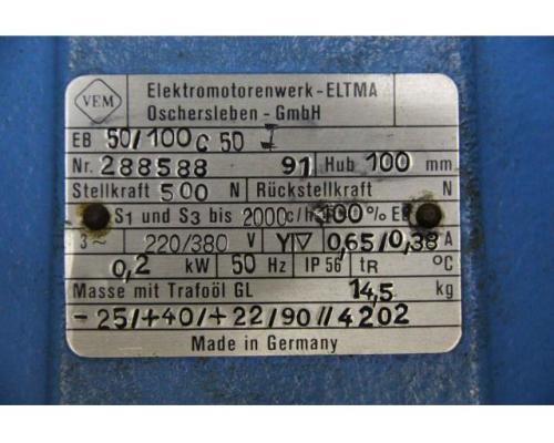 Linearantrieb elektr. Hubzylinder von VEB – EB50/100C50 - Bild 11