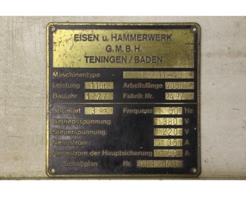 Hydraulikzylinder von EHT – EHP 11-40 Hub 250 mm - Bild 5