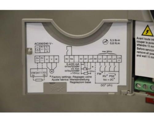 Frequenzumrichter 0,75 kW von Telemecanique – ATV11HU18M2E - Bild 7