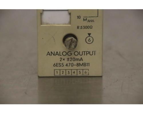 Analogausgabe von Siemens – 6ES5 470-8MB11 - Bild 5