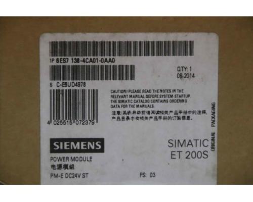 Powermodul ET 200S von Siemens – 6ES7 138-4CA01-OAAO - Bild 6