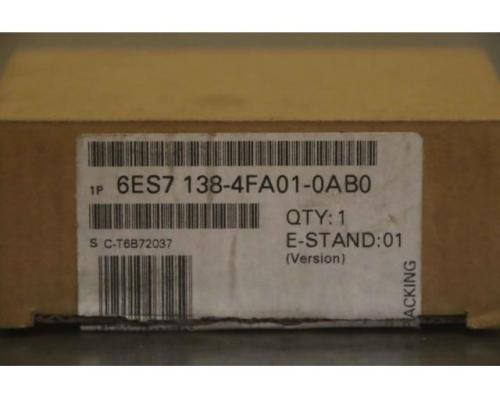 Elektronikmodul ET 200S von Siemens – 6ES7 138-4FA01-OABO - Bild 7