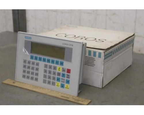 Bedienteil Operator Panel OP15-C1 von Siemens – 6AV3515-1MA20 - Bild 1