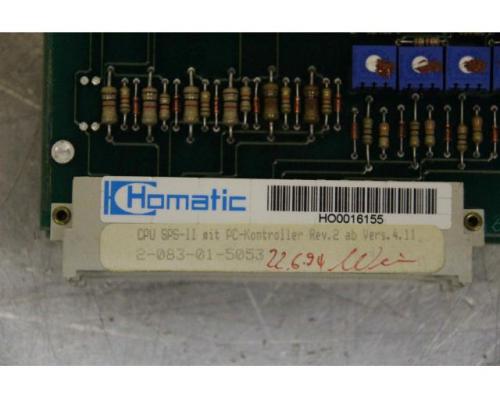 Steuerkarte von Homatic – CPU SPS-II - Bild 6