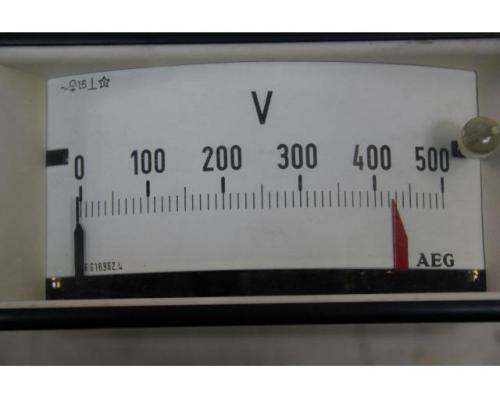 Einbaumessgerät Analog von AEG – Spannungsmessgerät, Voltmeter 0-500V - Bild 5