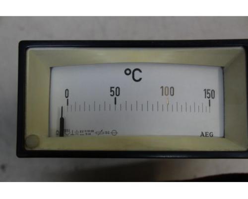 Einbaumessgerät Analog von AEG – Temperatur Meßgerät 0-150°C - Bild 5