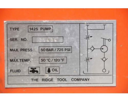 Prüfpumpe von Ridgid – 1425 Pump 50 bar - Bild 4