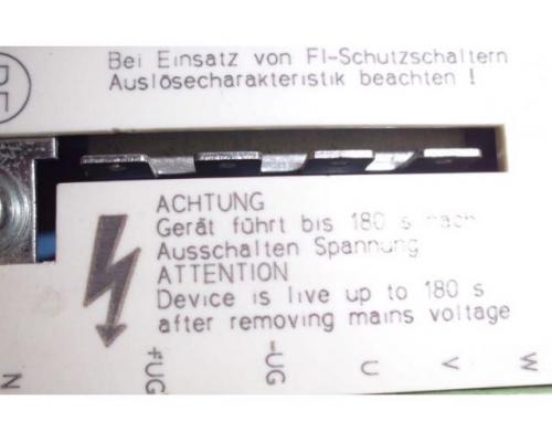 Frequenzumrichter 2,2 kW von Lenze – 33.8204 E - Bild 3