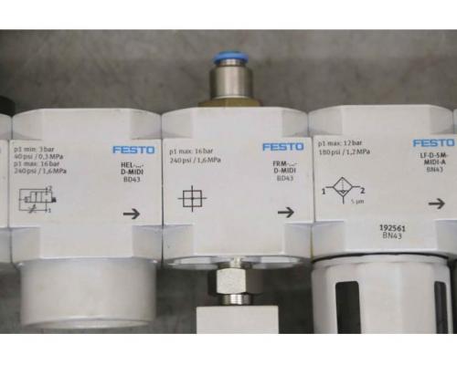 Wartungseinheit Filter Regelventil von Festo Santenberg – D-MIDI BD43 BO43 - Bild 5