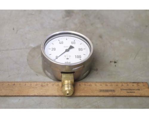 Manometer von Wika – 0 bis 100 mbar - Bild 3